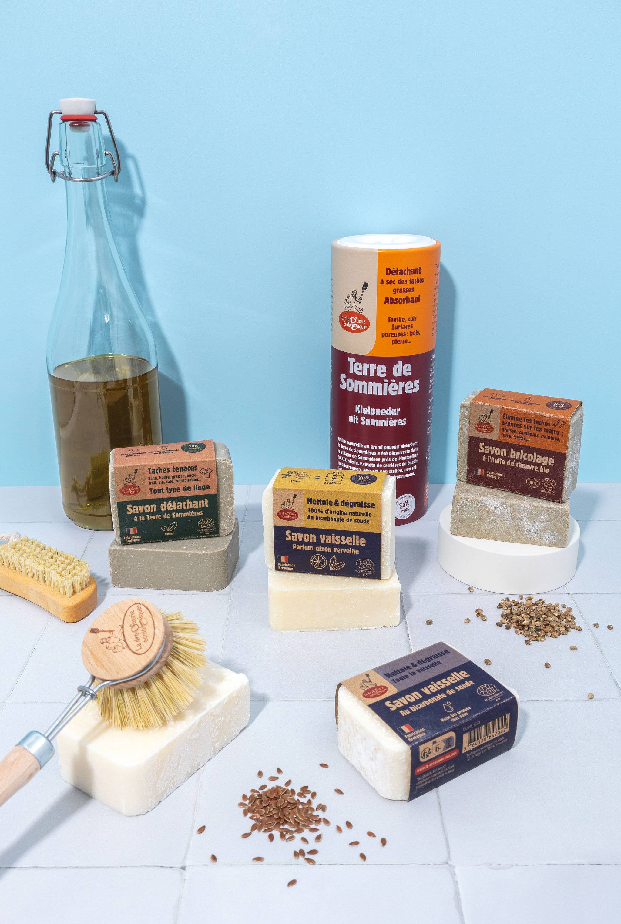 Savon Détachant À La Terre De Sommières 150 G - Ecodétergent