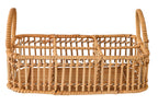 PANIER EN ROTIN PORTE-VERRES