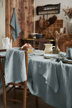 Nappe L'effet papillon 170 x 250 cm SOLINE Azur