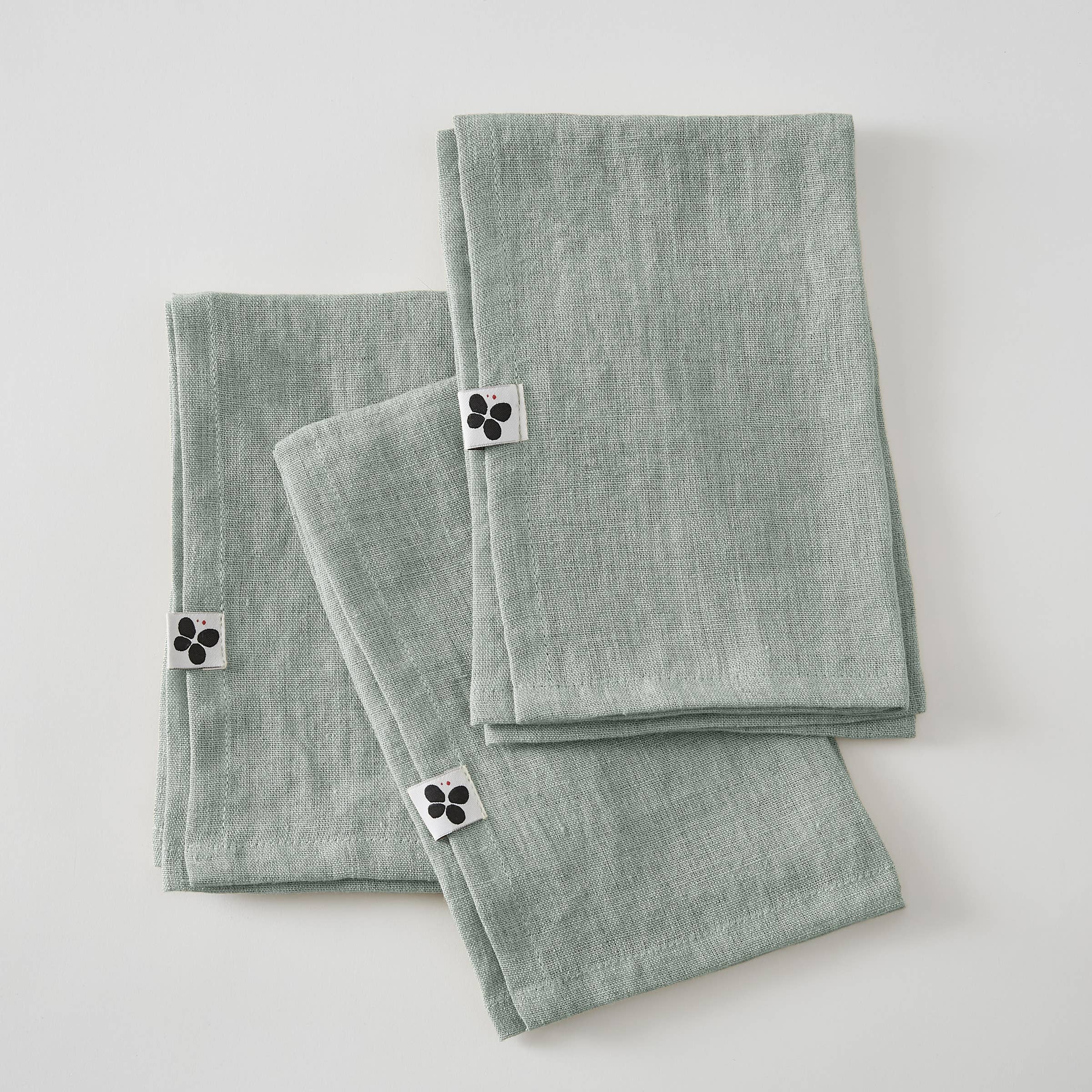3 Serviettes de table 40 x 40 cm SOLINE