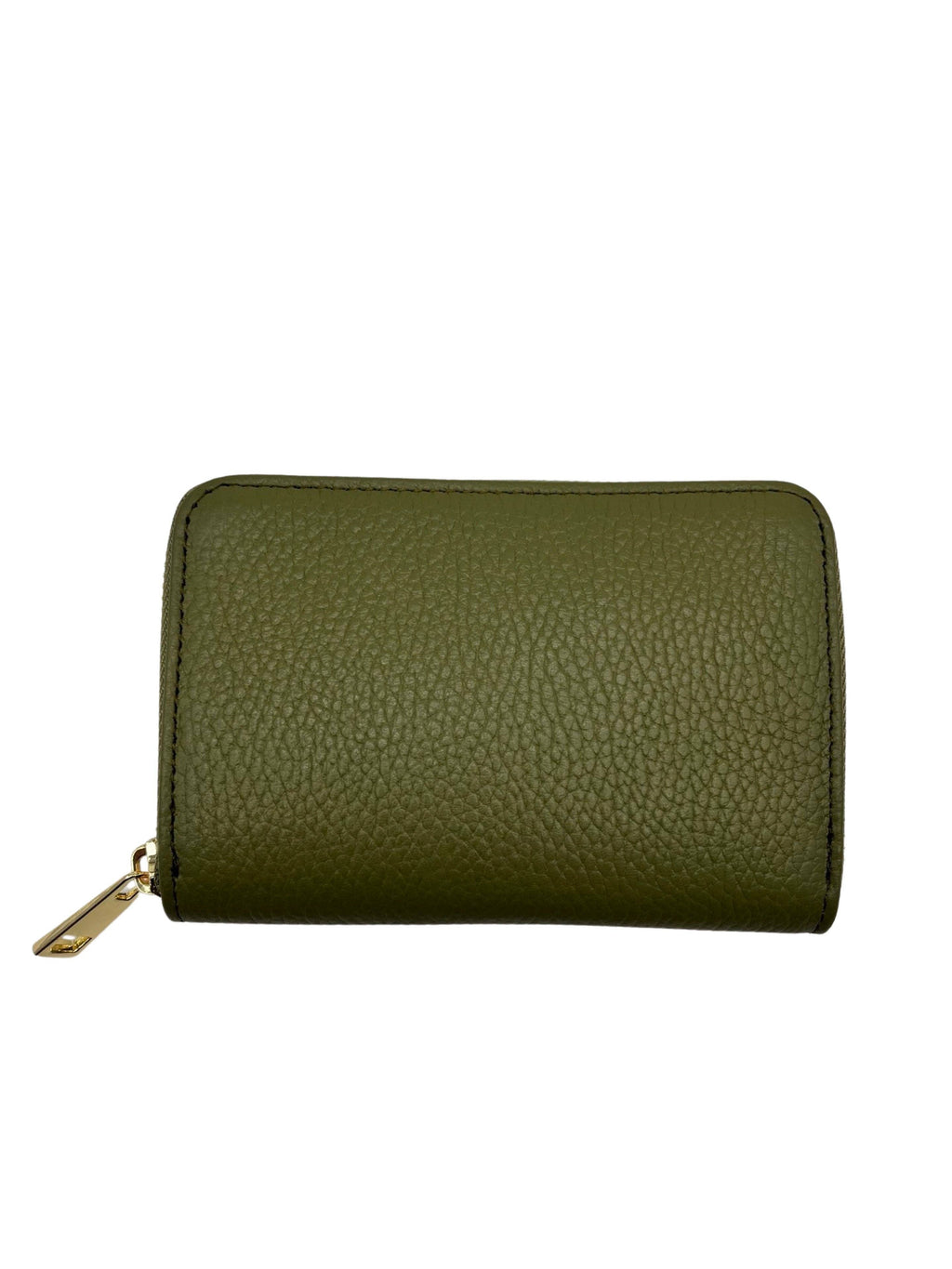 Portefeuille en cuir grainé 15 cm– Louisa Lee