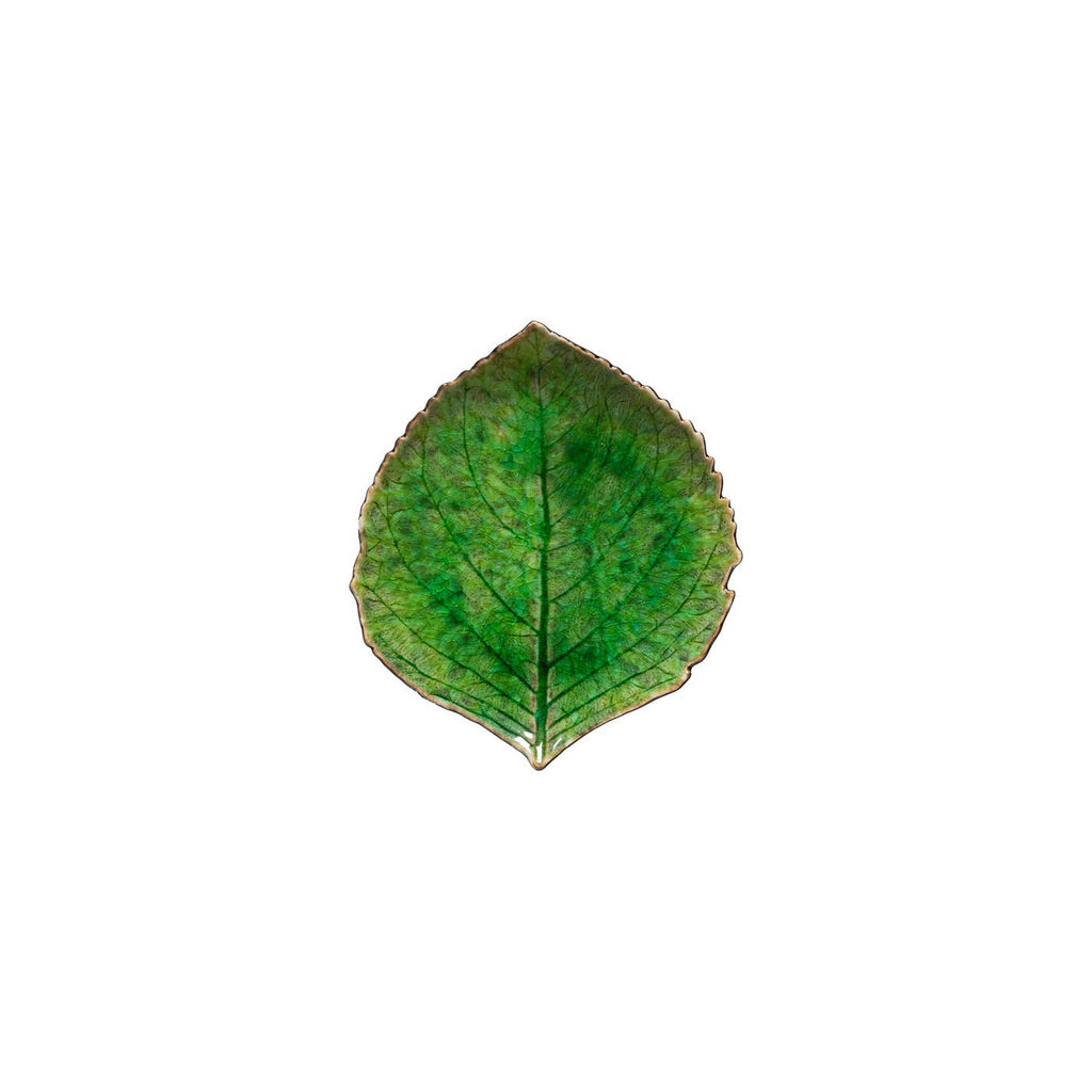 Assiette Feuille d'hortensia 17 cm Riviera