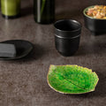 Assiette Feuille d'hortensia 17 cm Riviera