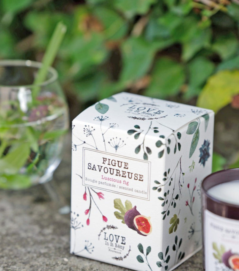 BOUGIE PARFUMÉE FIGUE SAVOUREUSE - 180G