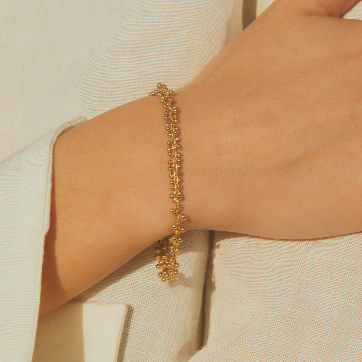 Bracelet Achille doré – Agapée Jewelry