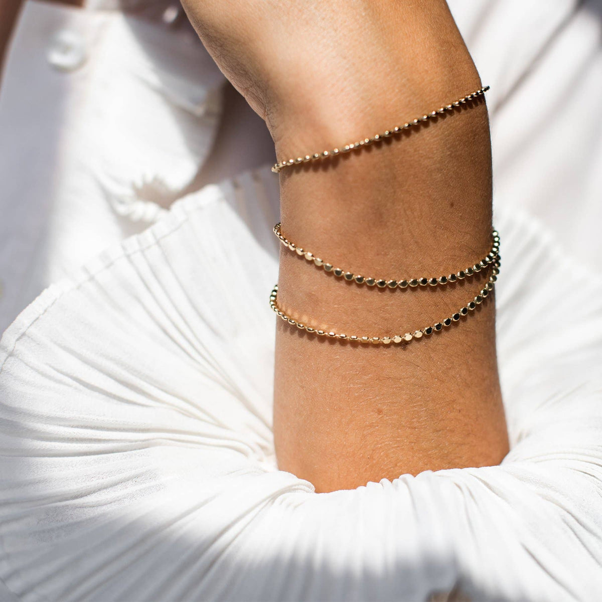 Bracelet Anatole doré – Agapée Jewelry