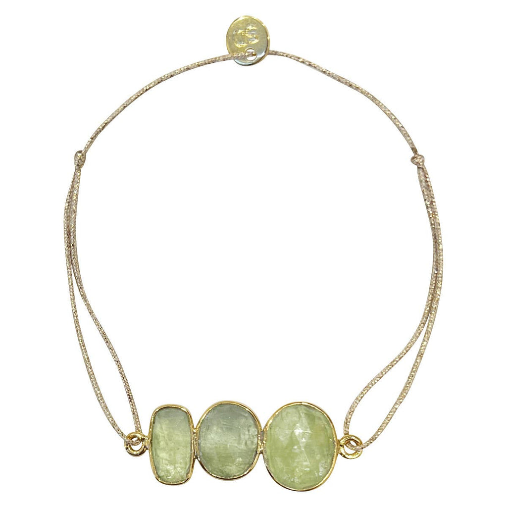 Bracelet cyanite sertie  Namaste
