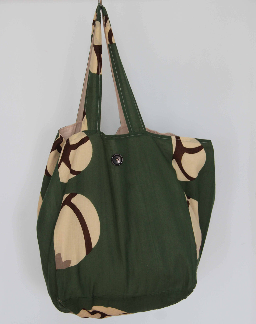 Cabas en Coton Upcycling Prunus Kaki