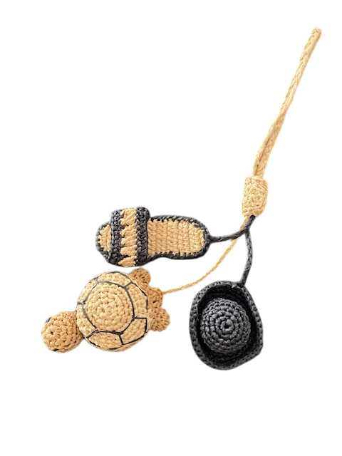 Charms de sac raphia
