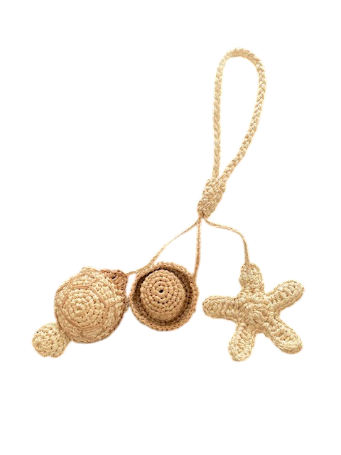 Charms de sac raphia