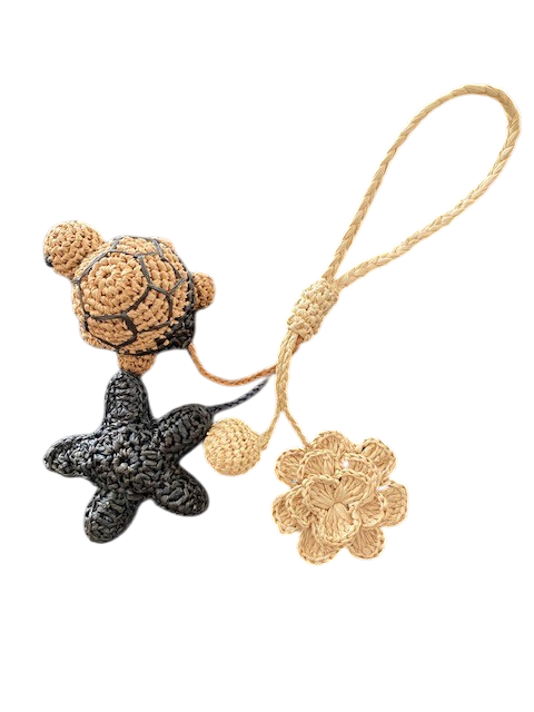 Charms de sac raphia