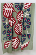 Foulard Coton Bio Equateur Kaki