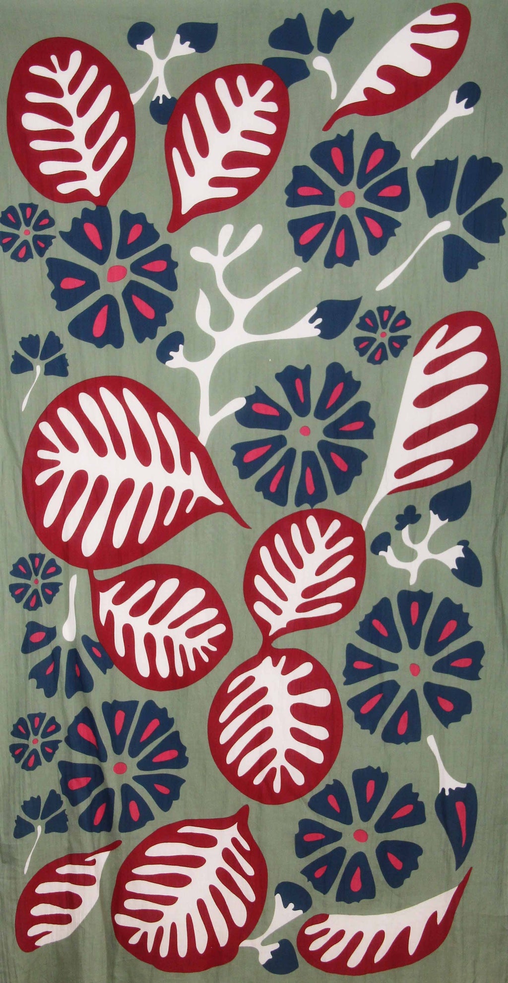 Foulard Coton Bio Equateur Kaki