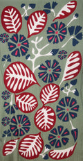 Foulard Coton Bio Equateur Kaki