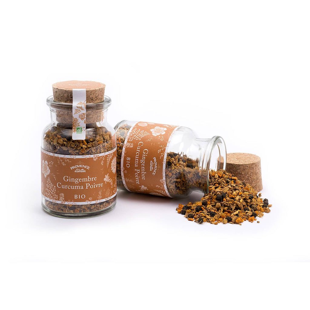 Gingembre, Curcuma & Poivre Bio* - 65g