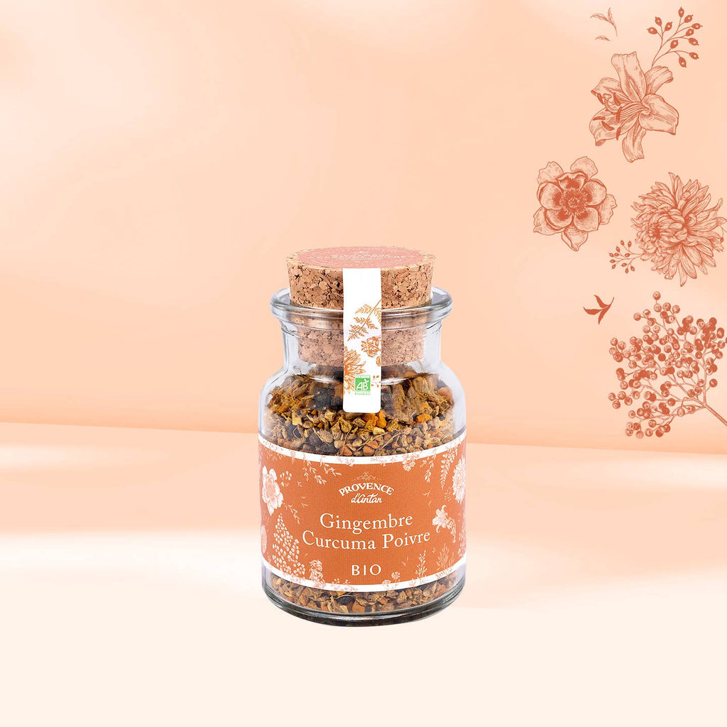Gingembre, Curcuma & Poivre Bio* - 65g
