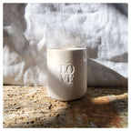 Gobelet et tasse Moka  L O V E céramique artisanale