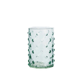 Gobelet en verre à pois relief Madam Stoltz
