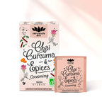 Infusion Chaï Curcuma Epices bio* 16 sachets