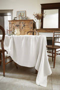 Nappe l'Effet papillon 170 x 250 cm SOLINE Craie