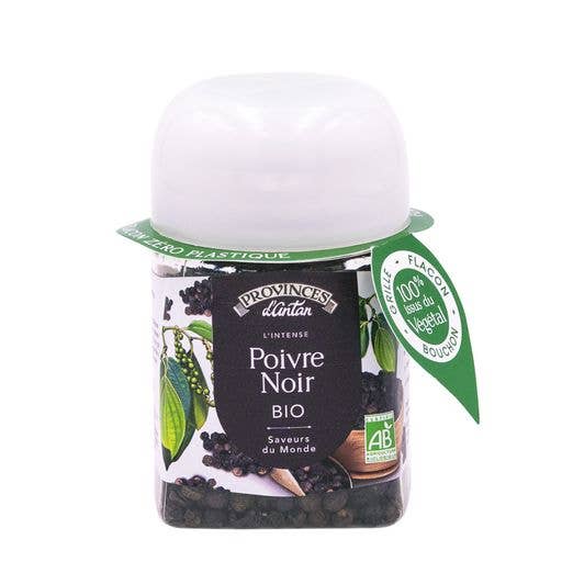 Poivre Noir Bio* 50g - Pot Végétal PLA