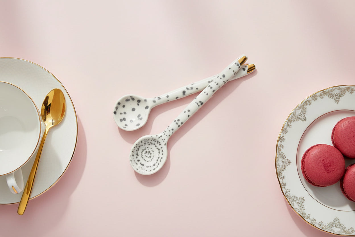 set de 2 cuillères "good morning" coffret cadeau UNC