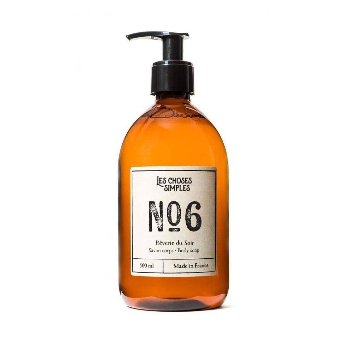 Savon pour mains et corps N°6 Ambre & Lavande (500 ml)-Les Choses Simples