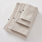 Serviette de toilette l'Effet Papillon 70 x 130 cm GAIA Pampa