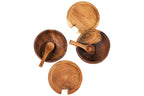 Set de 2 coupelles avec cuillère pour épices