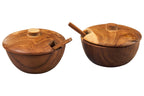 Set de 2 coupelles avec cuillère pour épices