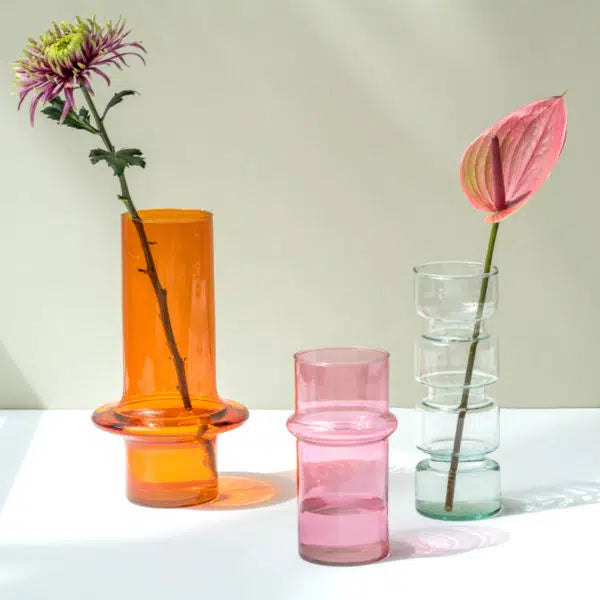 Vase Paloma en verre recyclé UNC