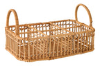 PANIER EN ROTIN PORTE-VERRES