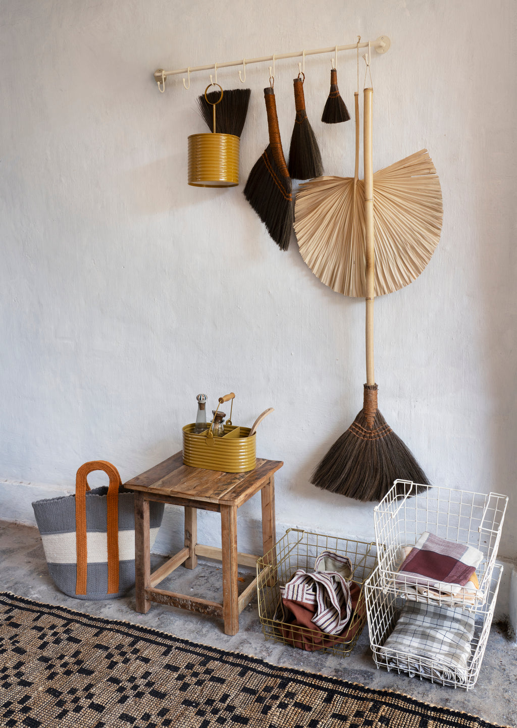 Balai de table en fibres naturelles  Madam Stoltz