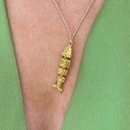 Collier grand poisson en mouvement- Bubble