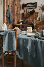 Nappe l'effet papillon 170 x 250 cm SOLINE Ardoise