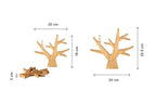 Dessous de plat made in France en bois -L'Arbre Grand Modèle