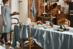 Nappe L'effet papillon 170 x 250 cm SOLINE Azur