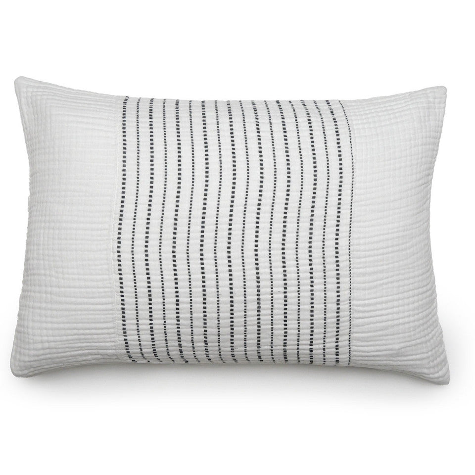 Housse coussin Imani en gaze de coton Vent du Sud
