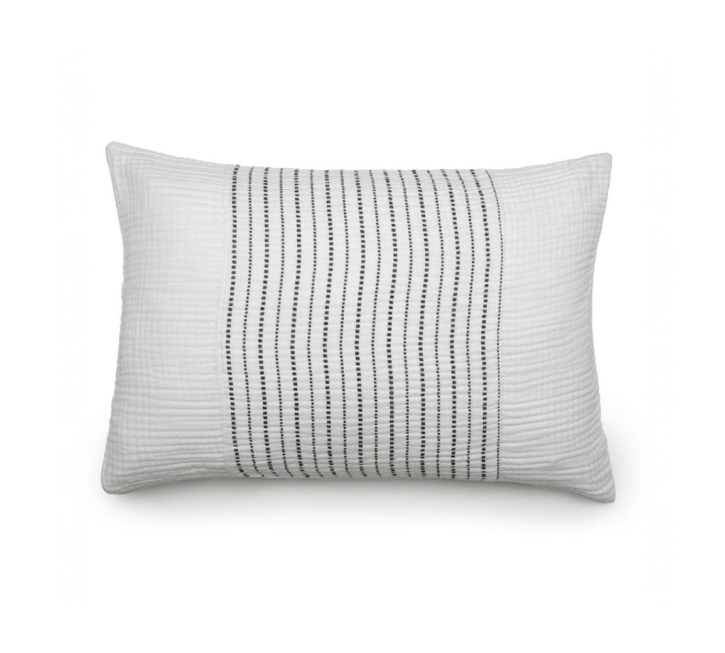 Housse coussin Imani en gaze de coton Vent du Sud