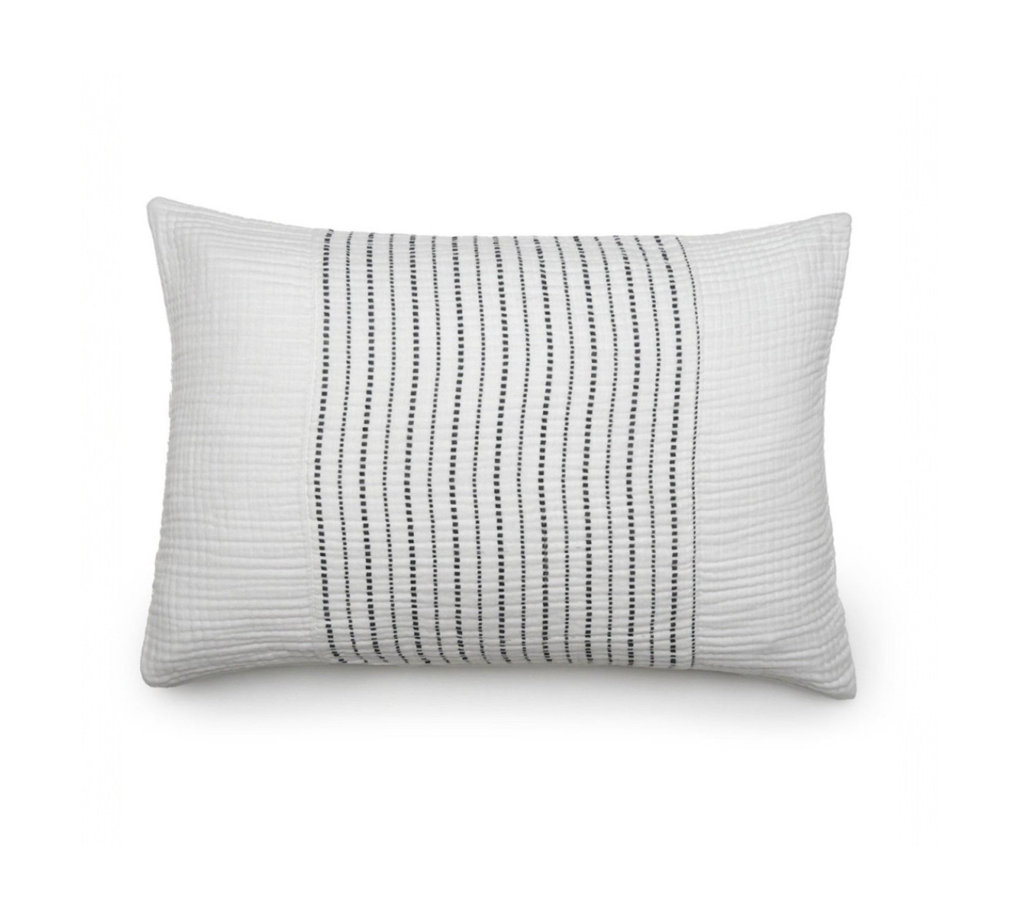 Housse coussin Imani en gaze de coton Vent du Sud