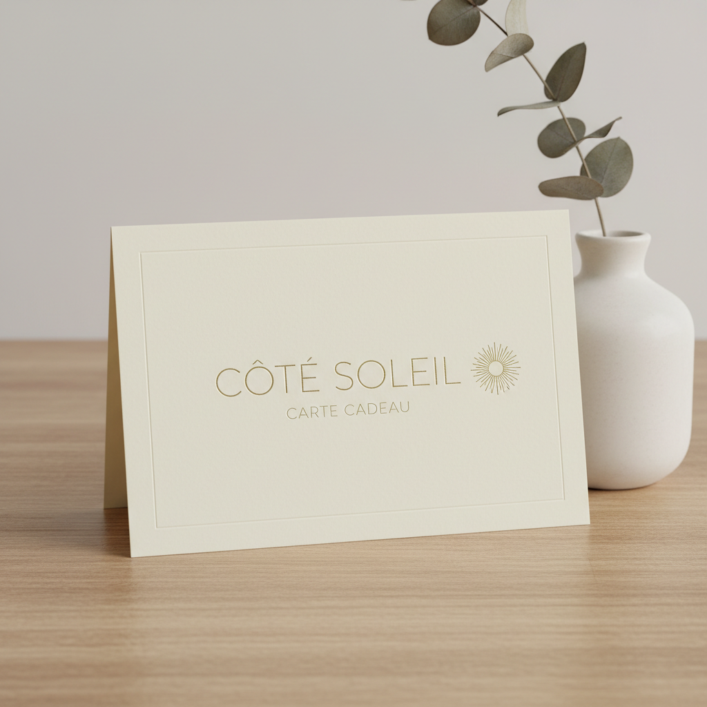 Carte Cadeau Côté Soleil