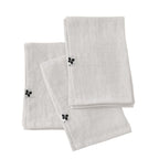 3 Serviettes de table 40 x 40 cm SOLINE