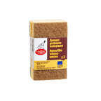 Eponges Grattantes Écologiques Verte Et Marron - Lot De 2