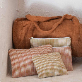 Pochette matelassé vichy Vic Vent du Sud