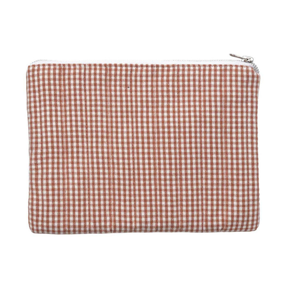 Pochette matelassé vichy Vic Vent du Sud