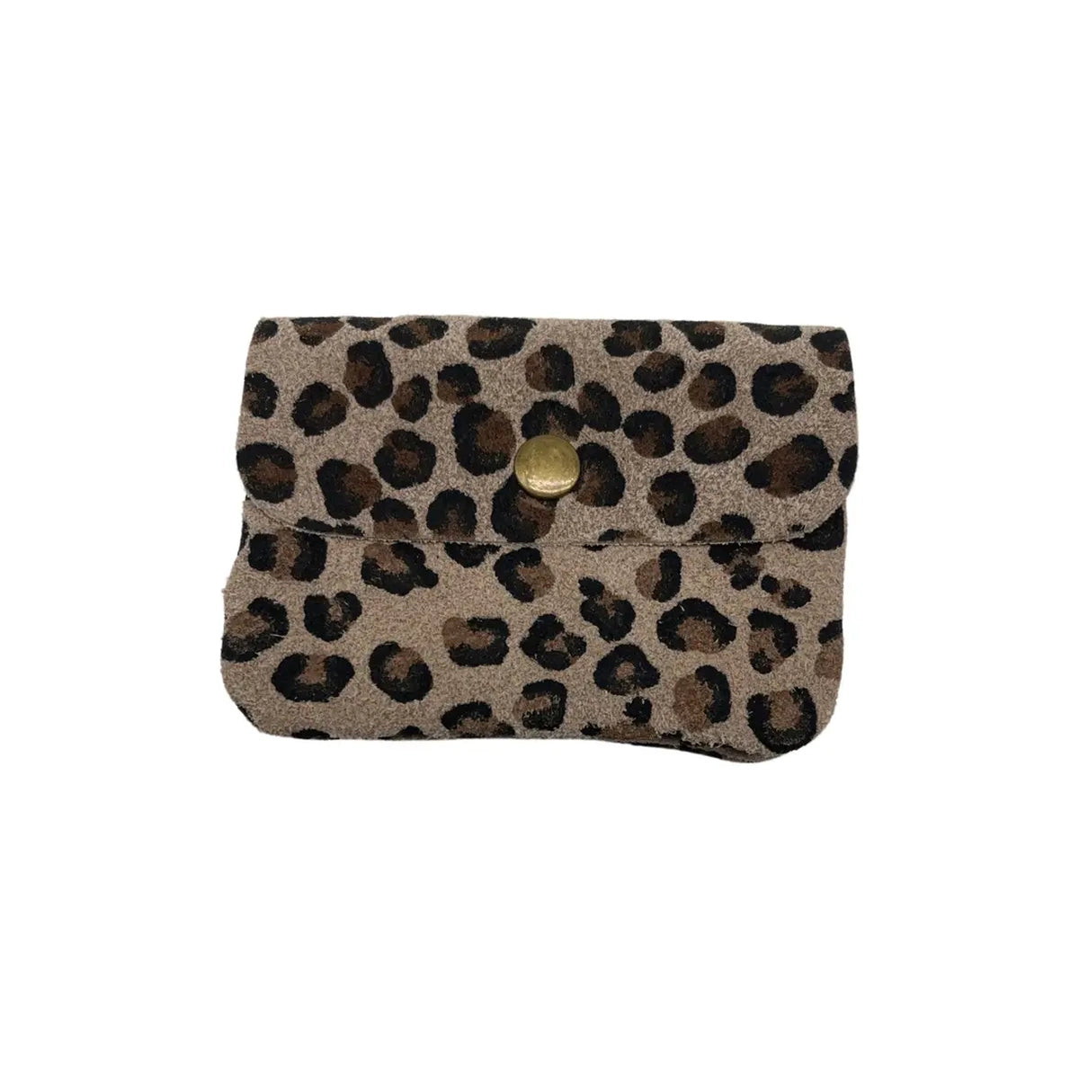 PETIT PORTE MONNAIE CUIR SUEDE 11CM