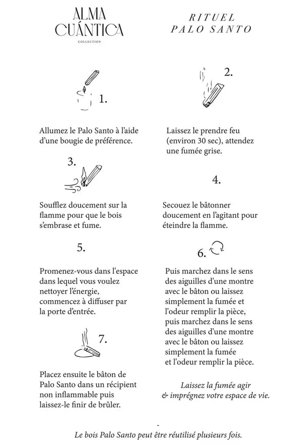 Palo Santo – Coffret de 4 bâtons